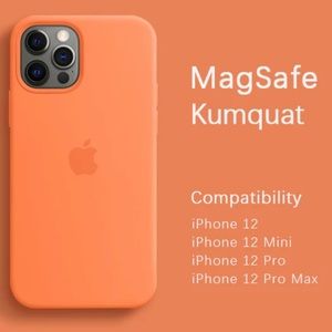 BRAND NEW APPLE PHONE CASE iPhone 12 Pro Max in “Kumquat” (orange).